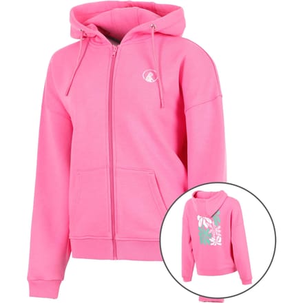 Quiet Please Joy Palm Court Sportjas Dames-pink, wit