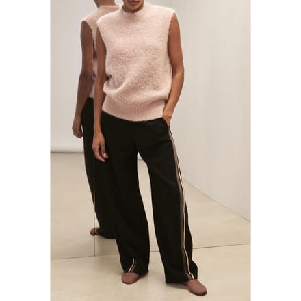 Reiss Textured Knitted Vest Pink Taglia: S | Maglioni Outlet | Donna | Rosa