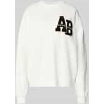 Oversized sweatshirt met Logodetail