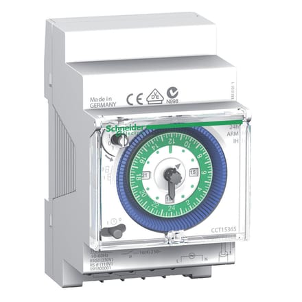Schneider Electric 24H schakelklok met energiereserve - CCT15365