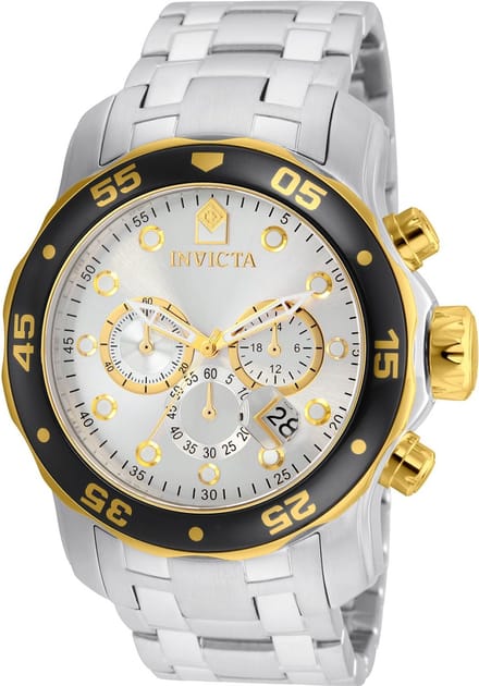 Invicta Pro Diver - SCUBA 80040 Heren Quartz Horloge - 48 mm