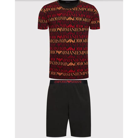 Emporio Armani Maat M  Mania Pyjama heren - Zwart