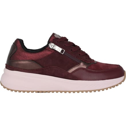 Waldläufer H-Mara - dames sneaker - Rood - maat 40.5 (EU) 7 (UK)