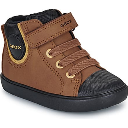 GEOX GISLI PEUTERJONGENS Sneakers - TABAK/ZWART - Maat 22