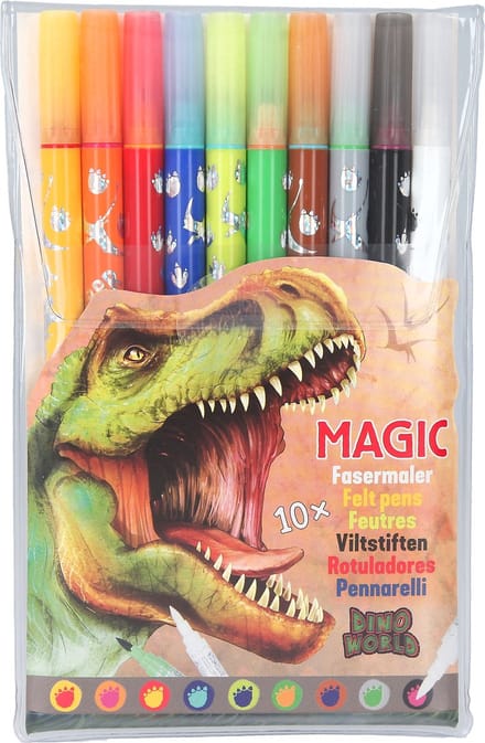 Depesche - Dino World magic dubbele stiften 10 stuks