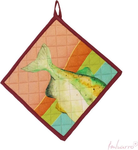 Imbarro - Pannenlappen 'Brava' (25cm x 25cm, Set van 2)