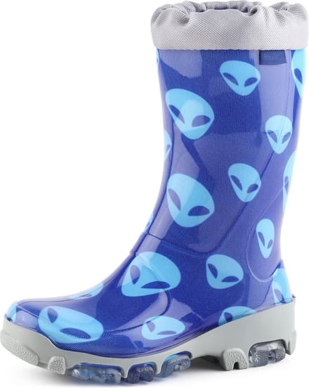 Ladeheid LA-RB-492 Kinder Regenlaarzen - Rubber - Licht - PCV - Blauwe Geest - 25/26