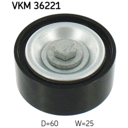 Rondsel/geleiderpoelie, V-ribbelriem SKF VKM 36221