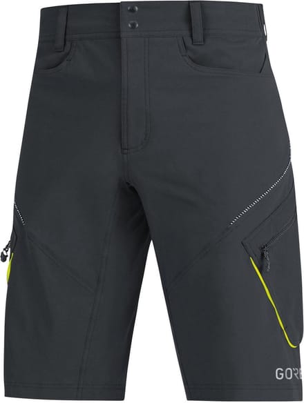 GORE WEAR C3 Trail Shorts Heren, zwart Maat S
