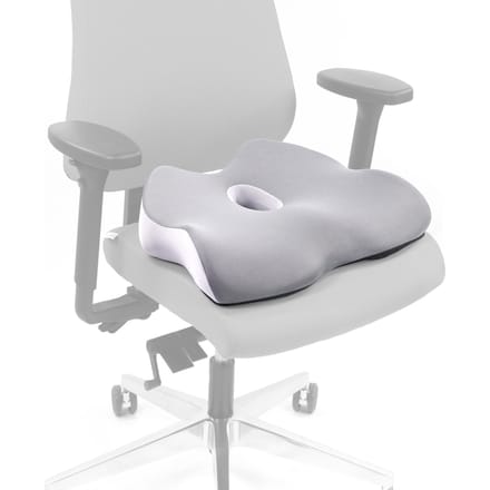 Zitkussen MEDISIT IV antislip en ademend schuim zwart hjh OFFICE