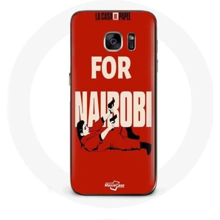 Samsung Galaxy S7 hoesje La casa de papel Nairobi tekening