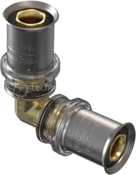 Wavin Tigris M5 90° Kniestuk – 20 mm Pers – PPSU Pressfitting