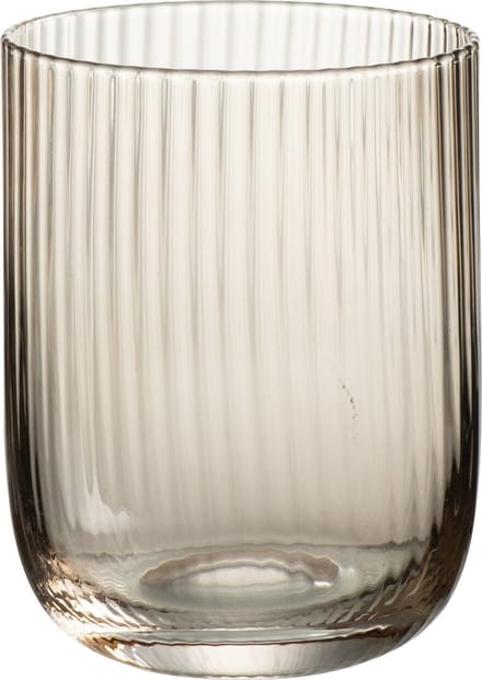 J-Line drinkglas Kyle - glas - amber - 6 stuks