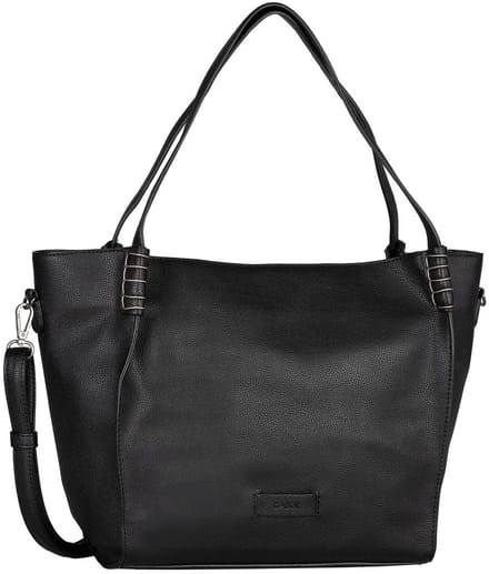 Gabor schoudertas Carmela Zip Shopper Black zwart