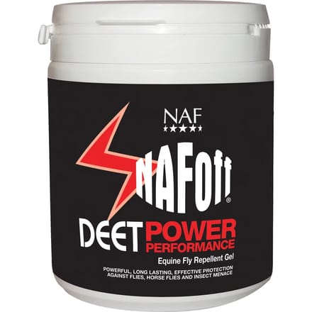 Insectenbeschermingsgel voor paarden NAF Deet Power Performance