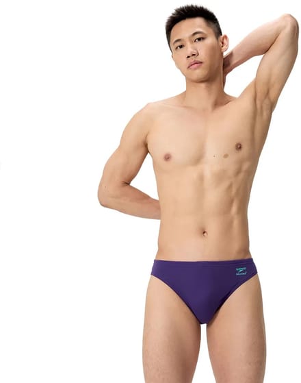 Speedo Solid Zwemslip Paars UK 30 Man