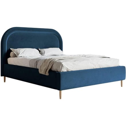 Bedframe Lorena velvet 140 x 200 cm | NADUVI Collection