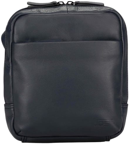 JOST Leren schoudertas Tromsoe Shoulder Bag Blue donkerblauw