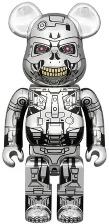 400% Bearbrick - T-800 Endoskeleton (Terminator 2)