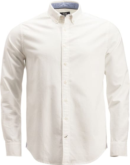 Cutter & Buck Belfair Oxford Shirt Heren 352400 - Wit - M