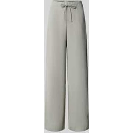 Stoffen broek met structuurpatroon