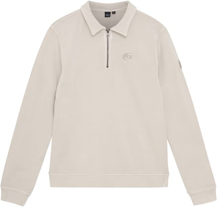 Rellix - Sweater Polo Zip - Beige - Maat 152