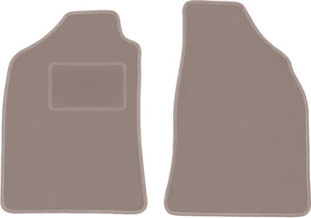 Beige voormatten voor: Mazda BT-50 pick-up (2007-2012)