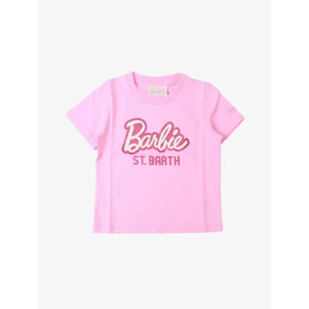 MC Saint Barth Meisjes t-shirt elly barbie classic sb glitter