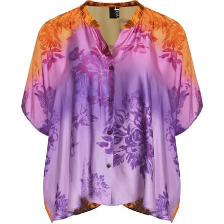 Dames bloemen blouse in viscose Mat Fashion