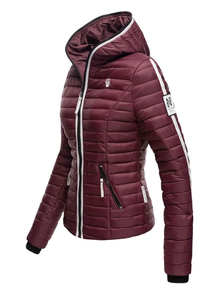 Navahoo Dames Gewatteerde Jas Kimuk Princess – Licht, Modern & Met Capuchon
