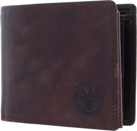 CHIEMSEE Leren Portemonnee Dalian Wallet Brown Bruine
