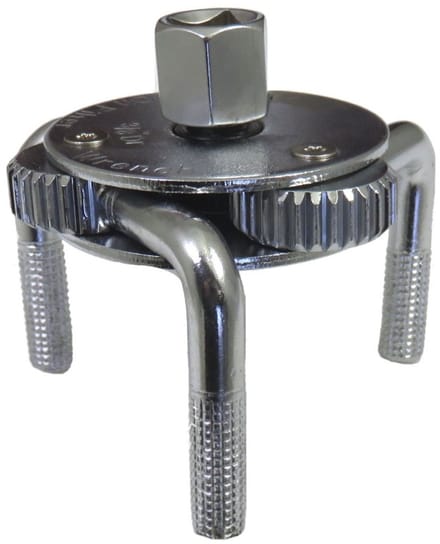 Stahlkaiser Olie Filter sleutel, 3-armig, binnen-4 kant, buiten 6-Kant, 10 (3/8)- 19 mm