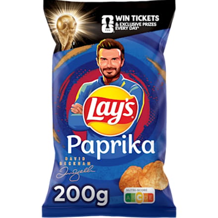 Flatchips Paprika