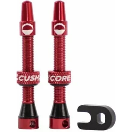 Cushcore Presta Tubeless Kleppen Rood 55 mm