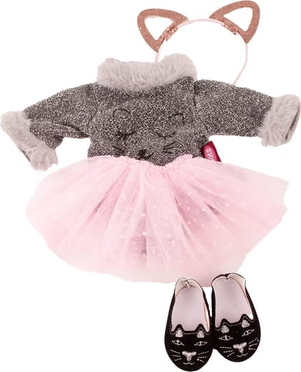 Götz poppenkleding kledingset combi cat voor pop van 45-50cm