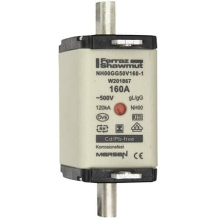 Mersen 1F769.000000 NH-zekering Afmeting zekering : 00 160 A 500 V 1 stuk(s)