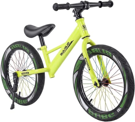Kinderloopfiets - Loopfiets zonder pedalen - Buiten spelen - Verstelbaar zadel - 16 inch - Groen