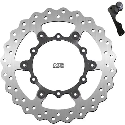 Vlotterende motorremschijfset en steuntje NG Brake Disc Wave 1153XK02