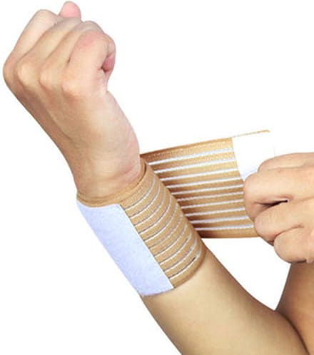 *** 2xVerstelbare Sportbandage - Polsband - Sport Bandage - van Heble®***