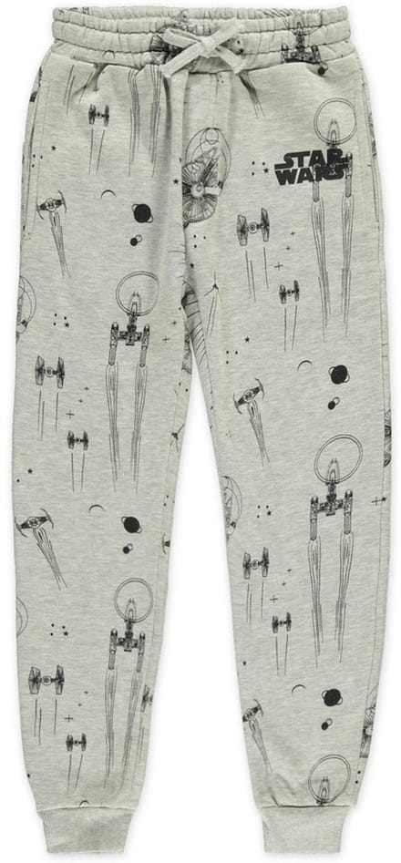Disney Star Wars - Space Vehicles Kinder joggingbroek - Kids 158 - Grijs