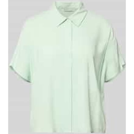Tom Tailor Denim - Blouse van viscose - Maat S - light matcha green