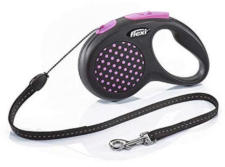 Intrekbare Lood voor Kleine Honden - 5 m - Roze