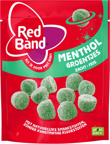 Red Band | Menthol Groentjes | 10 x 230 gram
