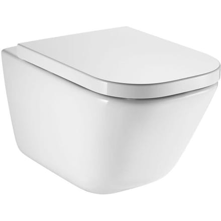 Roca The Gap wall-mounted WC, rimless A34647L000