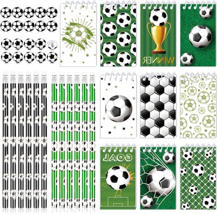 Solidchoice - Voetbal Verjaardag Stationery Set voor Kinderen
