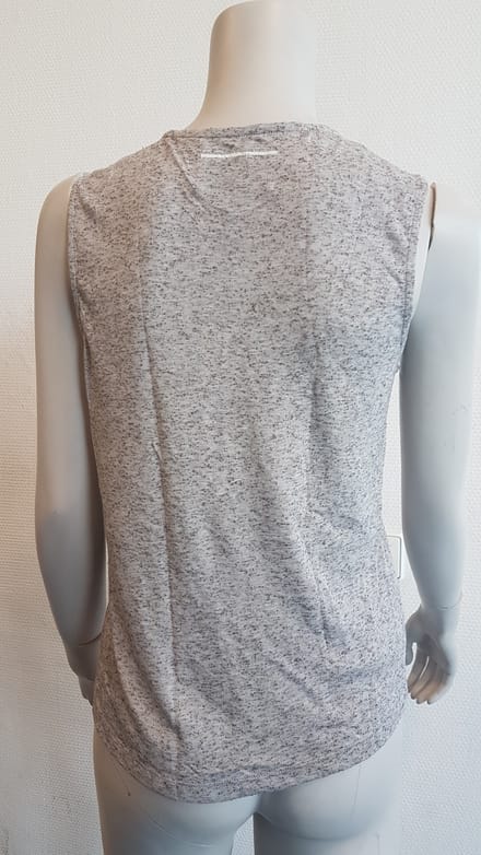 Copy Rite - mouwloos shirt - grey dot - S