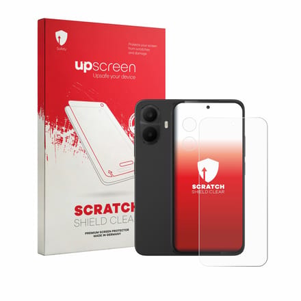 upscreen - Screenprotector voor TCL K70 4G (Voor+Camera) - Folie Beschermfolie transparant