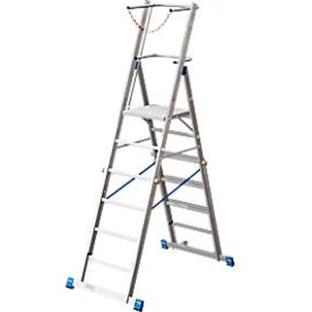 Telescopische platformladder Krause, 6-8 sporten