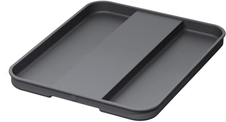 Ninka eins2vier Deksel voor 11,5 L afvalbak 216 x 191 x 16 mm donkergrijs