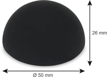 Siliconen elastomeer dempers set van 4 voor hifi-apparaten en luidsprekers